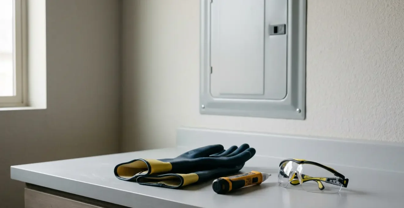 Équipements de sécurité électrique et outils de protection pour interventions domestiques
