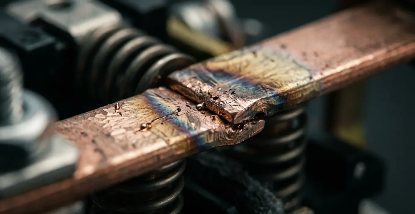 Visualisation des effets destructeurs d'une surintensité sur une installation électrique domestique